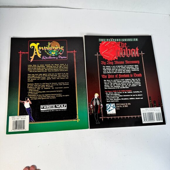 Vampire The Masquerade Awakening Diablerie Mexico Sabbat Sourcebook Lot 2 RPG Ho - Picture 2 of 9